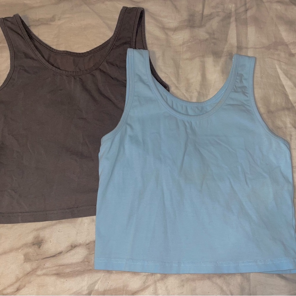 Women Basic Cropped Tank Tops